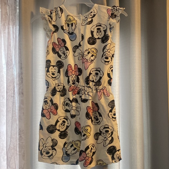 NWOT Disney Mickey and friends Romper size 10-12 girls - Picture 4 of 6
